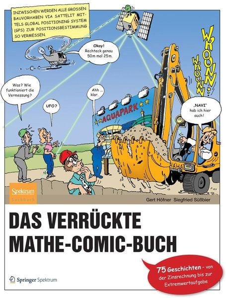 Produktbild: Das verr&uuml;ckte Mathe-Comic-Buch