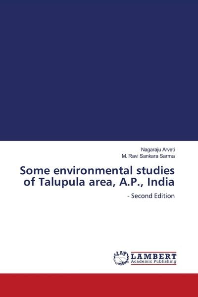 Produktbild: Some environmental studies of Talupula area, A.P., India