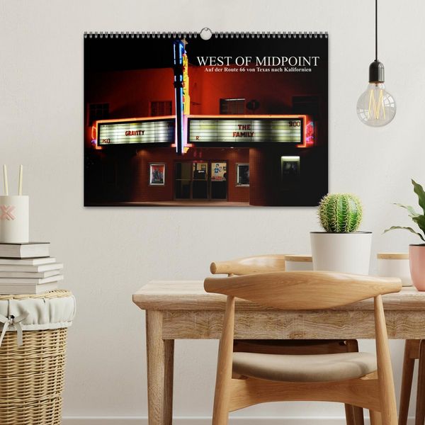 Produktbild: West of Midpoint (Wandkalender 2025 DIN A3 quer), CALVENDO Monatskalender