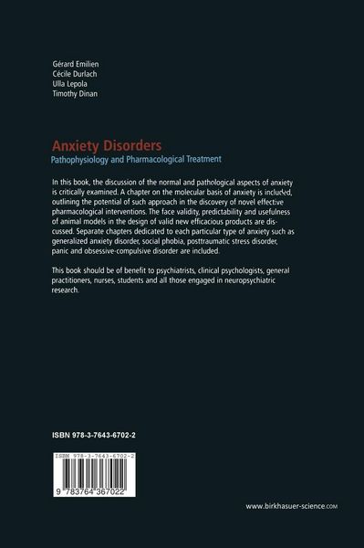 Produktbild: Anxiety Disorders
