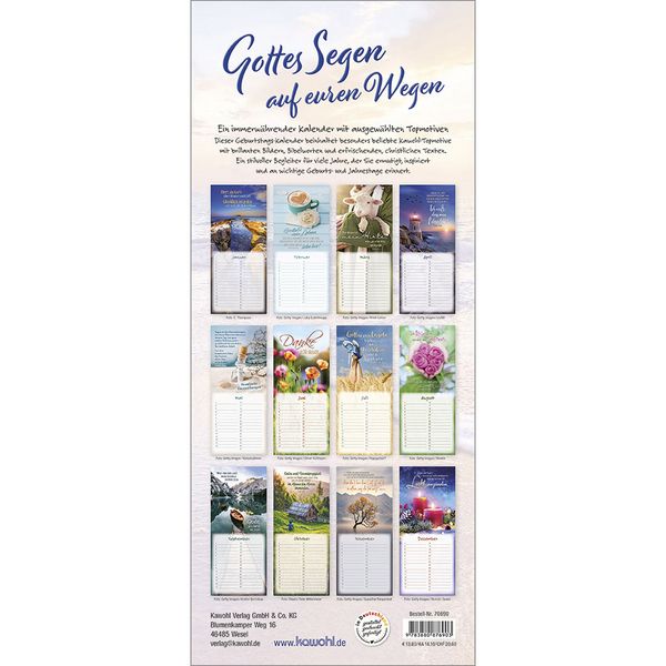 Produktbild: Gottes Segen auf euren Wegen