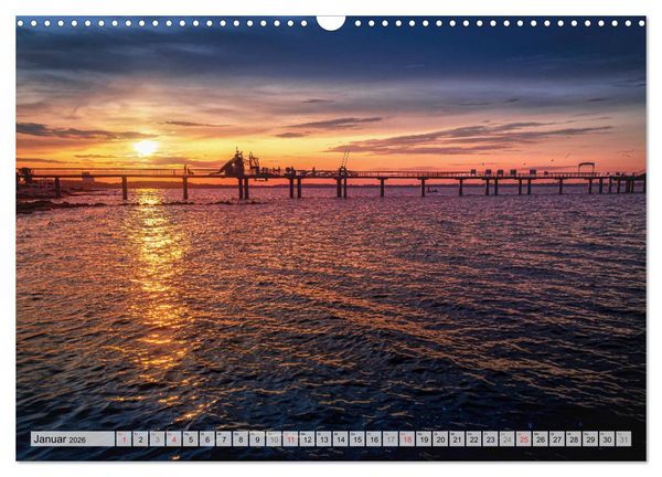 Produktbild: Niendorf Ostsee (Wandkalender 2026 DIN A3 quer), CALVENDO Monatskalender