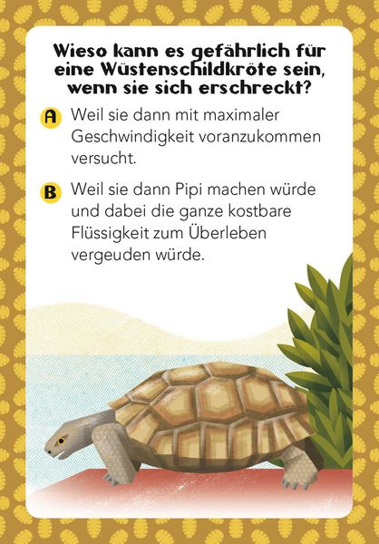 Produktbild: Tier-Quiz. 100 Fragen &uuml;ber Tiere f&uuml;r Quizfans und Tierfans (100 Fragen & Antworten)