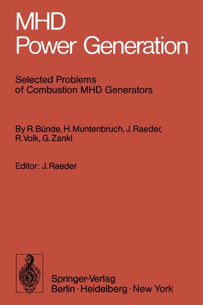 Produktbild: MHD Power Generation