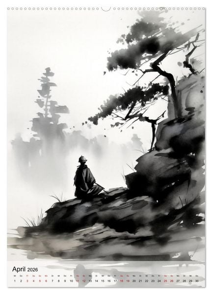 Produktbild: Ruhe im Zen (Wandkalender 2026 DIN A2 hoch), CALVENDO Monatskalender