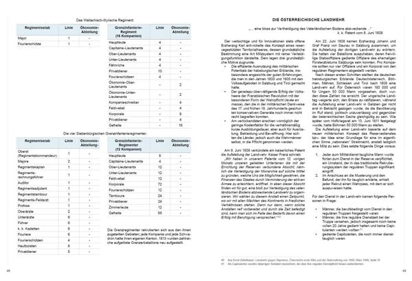 Produktbild: Die &Ouml;sterreichische Armee von 1805 bis 1809