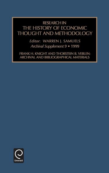 Produktbild: Frank H. Knight and Thornstein B. Veblen