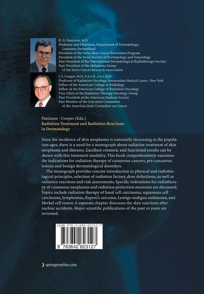 Produktbild: Radiation Treatment and Radiation Reactions in Dermatology
