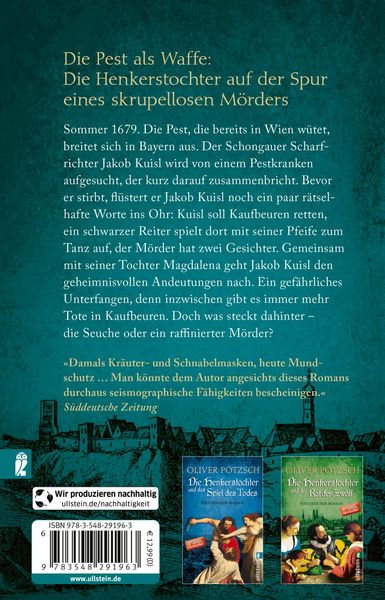 Produktbild: Die Henkerstochter und der Fluch der Pest