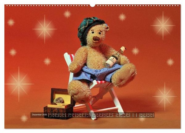 Produktbild: Die Teddys sind los (Wandkalender 2026 DIN A2 quer), CALVENDO Monatskalender
