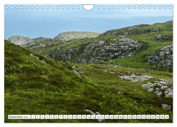 Produktbild: Schottlands wilde Inseln (Wandkalender 2026 DIN A4 quer), CALVENDO Monatskalender