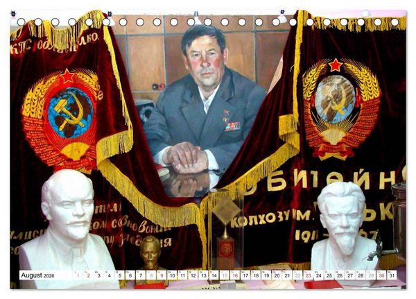 Produktbild: Back to the USSR - Sowjet-Nostalgie in Russland (Tischkalender 2026 DIN A5 quer), CALVENDO Monatskalender