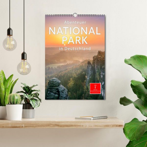 Produktbild: Abenteuer Nationalpark in Deutschland (Wandkalender 2026 DIN A3 hoch), CALVENDO Monatskalender