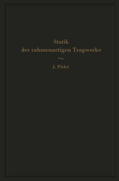 Produktbild: Statik der rahmenartigen Tragwerke