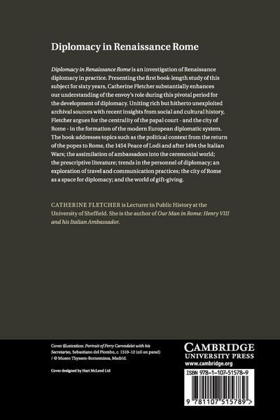 Produktbild: Diplomacy in Renaissance Rome