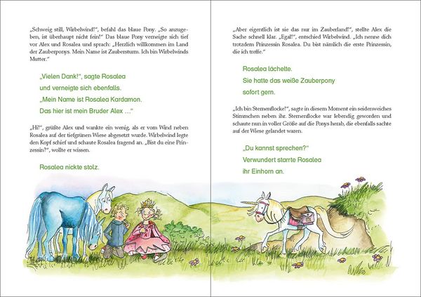 Produktbild: Lesenlernen in 3 Schritten - Die sch&ouml;nsten Zauberponygeschichten