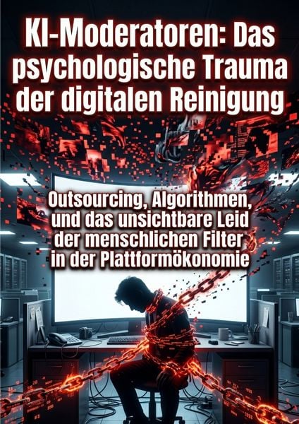 Produktbild: KI-Moderatoren: Das psychologische Trauma der digitalen Reinigung