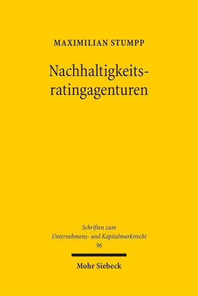 Produktbild: Nachhaltigkeitsratingagenturen