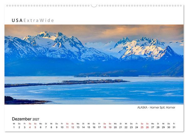 Produktbild: Entdeckungsreise durch ALASKA (hochwertiger Premium Wandkalender 2027 DIN A2 quer), Kunstdruck in Hochglanz