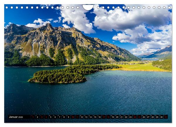 Produktbild: Schweiz - Engadin und Bergell (Wandkalender 2026 DIN A4 quer), CALVENDO Monatskalender