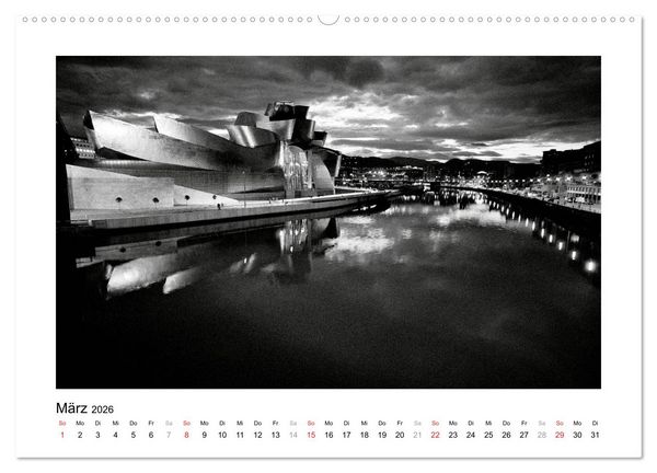 Produktbild: Bilbao - Bilder einer Stadt (Wandkalender 2026 DIN A2 quer), CALVENDO Monatskalender
