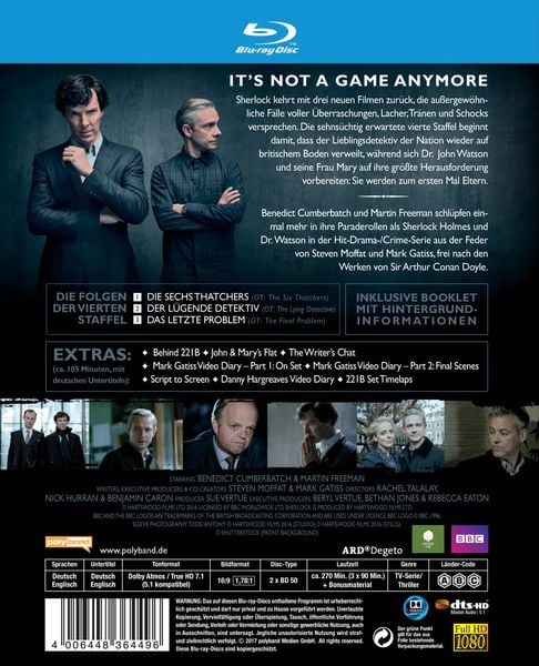 Sherlock - Staffel 4 [2 BRs]