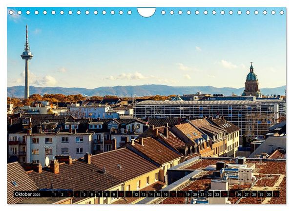 Produktbild: Mannheimer Impressionen. (Wandkalender 2026 DIN A4 quer), CALVENDO Monatskalender