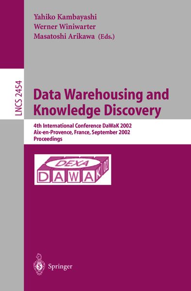Produktbild: Data Warehousing and Knowledge Discovery