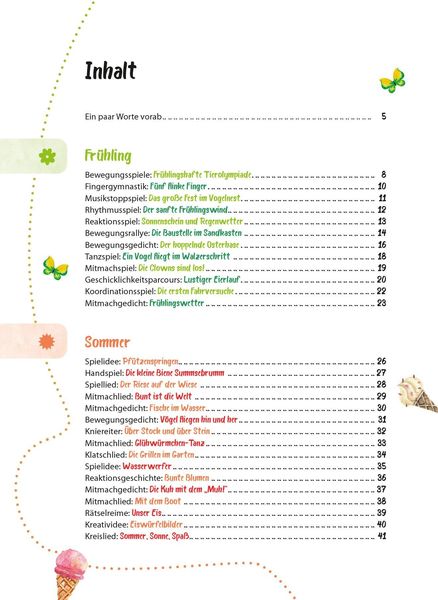 Produktbild: Das Krippen-Jahreszeitenbuch: Bewegungsspiele & Mitmachideen