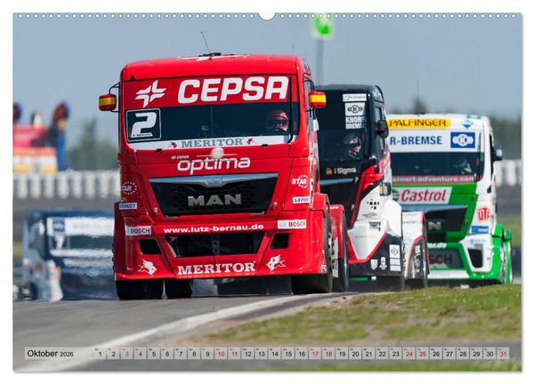Produktbild: Best of TRUCK RACING (Wandkalender 2026 DIN A2 quer), CALVENDO Monatskalender