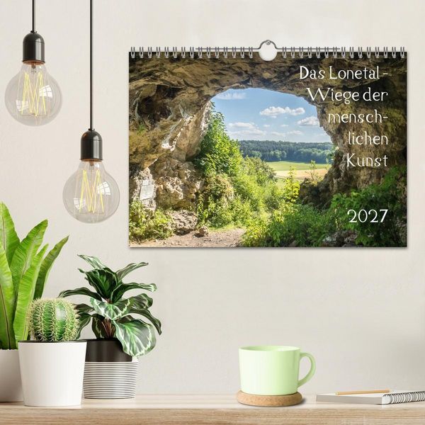 Produktbild: Das Lonetal - Wiege der menschlichen Kunst (Wandkalender 2027 DIN A4 quer), CALVENDO Monatskalender
