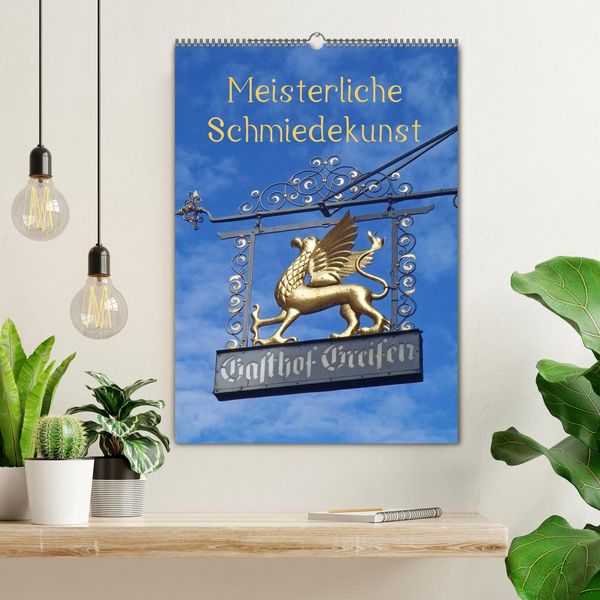 Produktbild: Meisterliche Schmiedekunst (Wandkalender 2026 DIN A2 hoch), CALVENDO Monatskalender