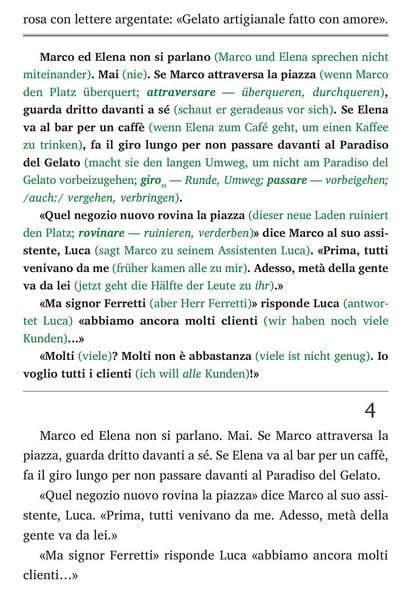 Produktbild: Italienisch lernen mit lustigen Kurzgeschichten (A1-A2) - La Guerra del Gelato (+ Audio-Online)