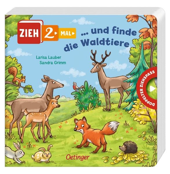 Produktbild: Zieh 2-mal ... und finde die Waldtiere