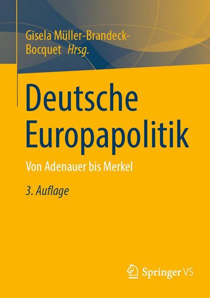 Produktbild: Deutsche Europapolitik