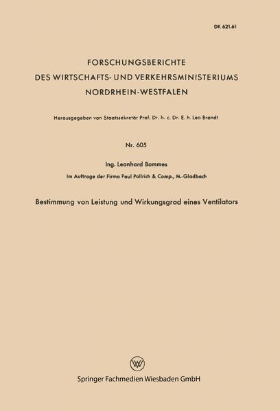 Produktbild: Bestimmung von Leistung und Wirkungsgrad eines Ventilators