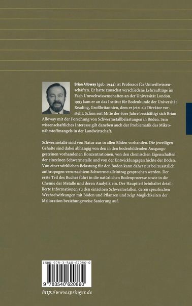 Produktbild: Schwermetalle in B&ouml;den