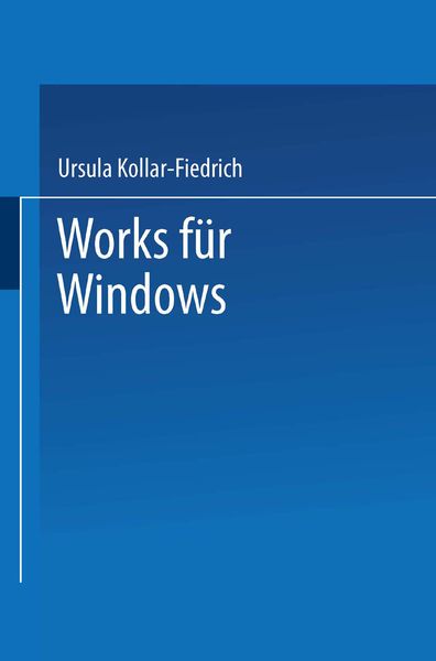 Produktbild: Works f&uuml;r Windows