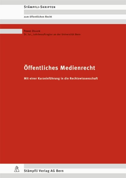 Produktbild: Öffentliches Medienrecht