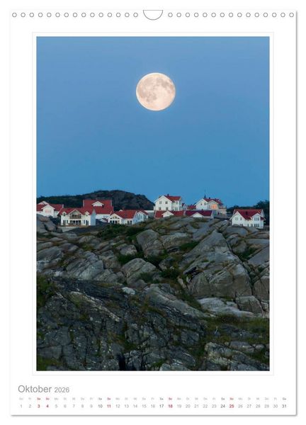 Produktbild: Bohusl&auml;n - &uuml;ber Stadt und Land (Wandkalender 2026 DIN A3 hoch), CALVENDO Monatskalender