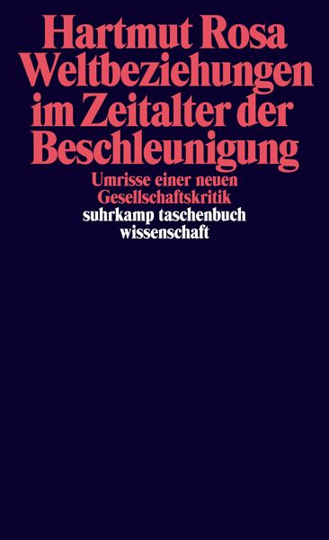 Produktbild: Weltbeziehungen im Zeitalter der Beschleunigung