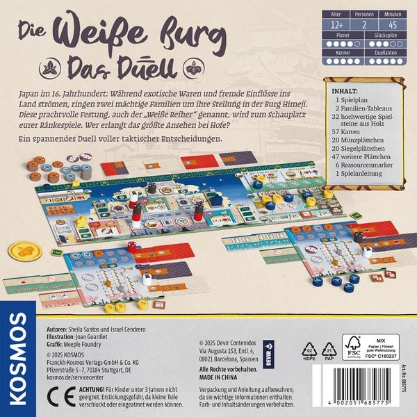Produktbild: Die wei&szlig;e Burg - Das Duell