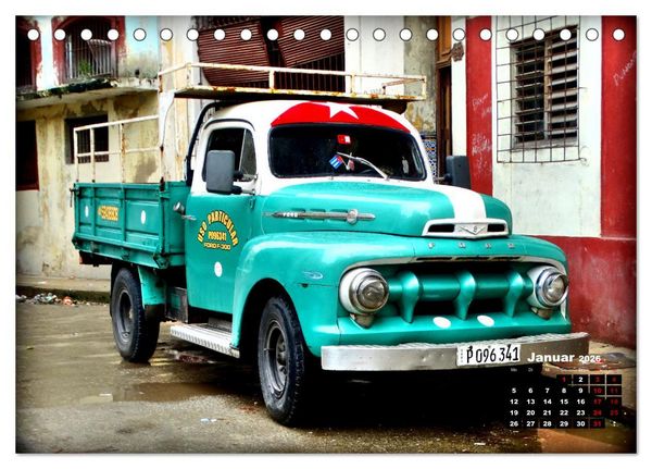 Produktbild: FORD F1 - Truck Legende 1951 (Tischkalender 2026 DIN A5 quer), CALVENDO Monatskalender