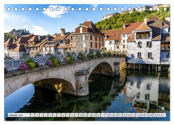 Produktbild: Frankreich - Franche-Comt&eacute; (Tischkalender 2026 DIN A5 quer), CALVENDO Monatskalender