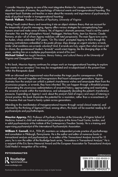 Produktbild: Transgenerational Haunting in Psychoanalysis