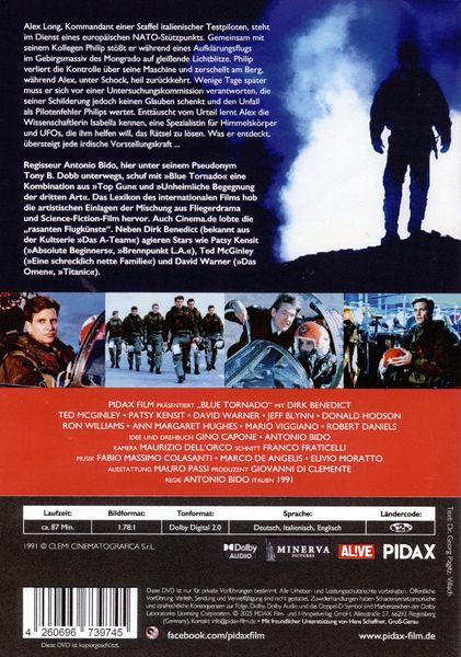 Produktbild: Blue Tornado - M&auml;nner wie Stahl / Spannungsgeladene Science-Fiction-Action mit &bdquo;Das A-Team&ldquo;-Star Dirk Benedict (Pidax Film-Klassiker)