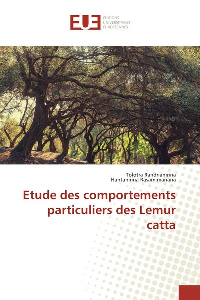 Produktbild: Etude des comportements particuliers des Lemur catta