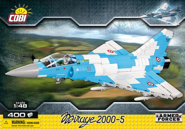 COBI 5801 - Mirage 2000-5 Flugzeug, Bausatz 325 Teile