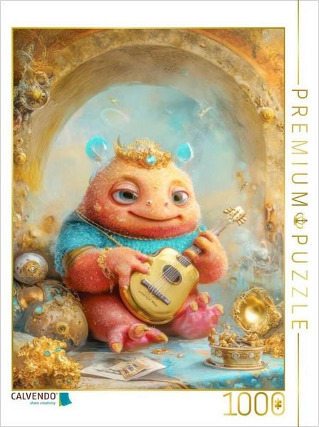 CALVENDO Puzzle Stofftiercharaktere | 1000 Teile Lege-Größe 64x48cm Foto-Puzzle für glückliche Stunden