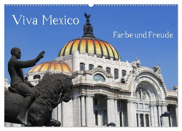 Produktbild: Viva Mexiko - Farben und Freude (Wandkalender 2026 DIN A2 quer), CALVENDO Monatskalender